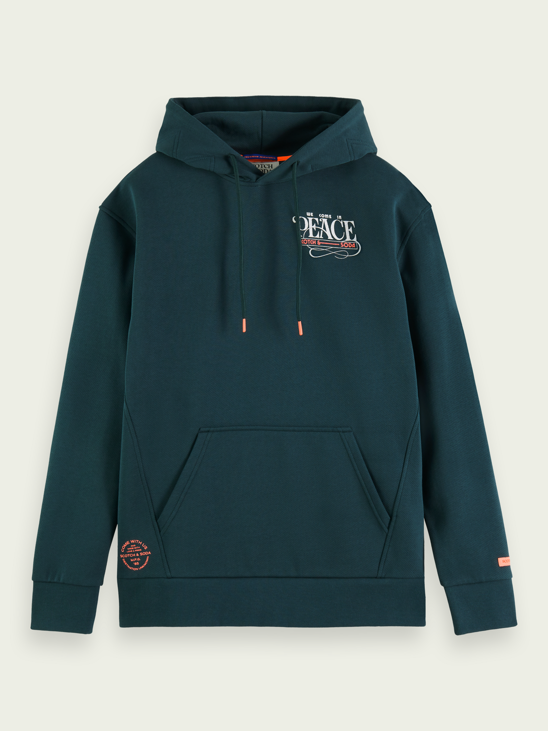 Artwork Felpa Hoodie | Scotch And Soda Outlet