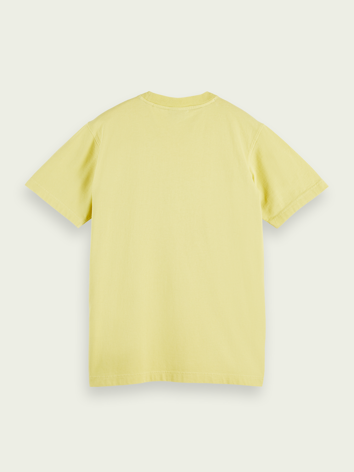 Garment-Dyed Graphic Crewneck T-Shirt | Scotch And Soda Outlet