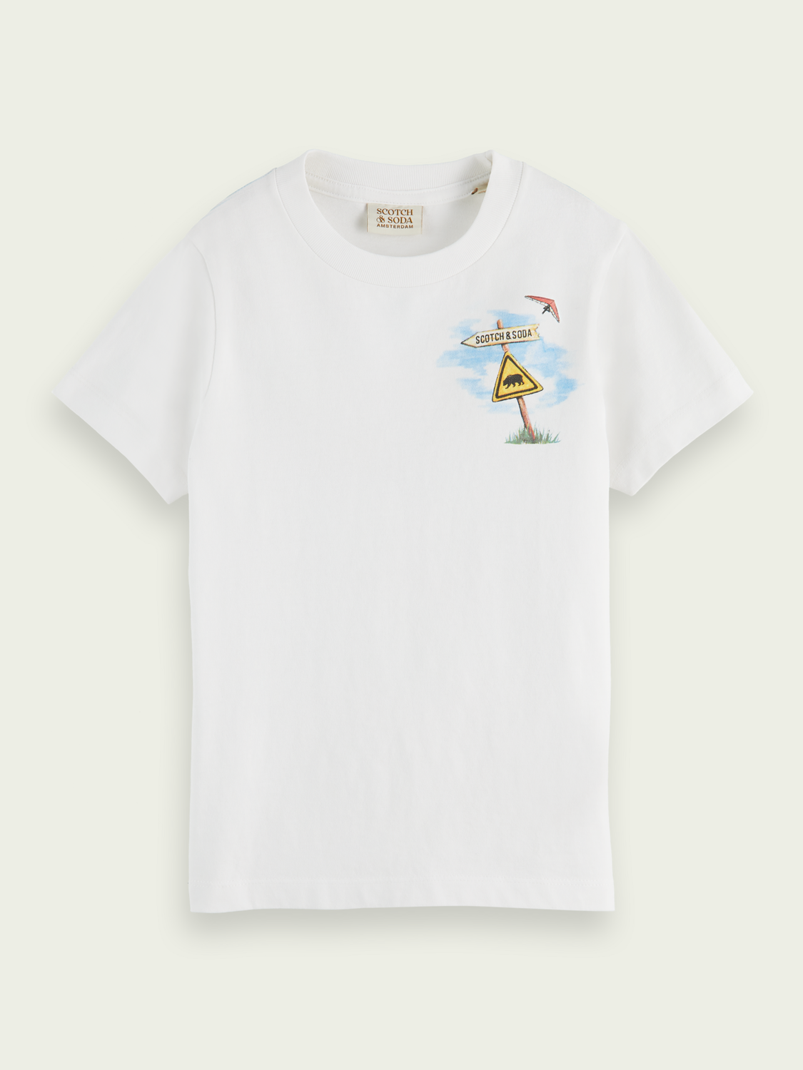 Regular-Fit Organic Cotton Artwork T-Shirt