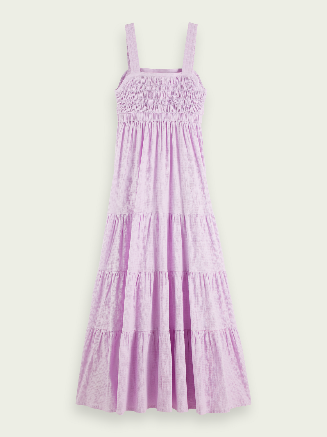 Seersuckers Maxi Dress | scotch & soda outlet