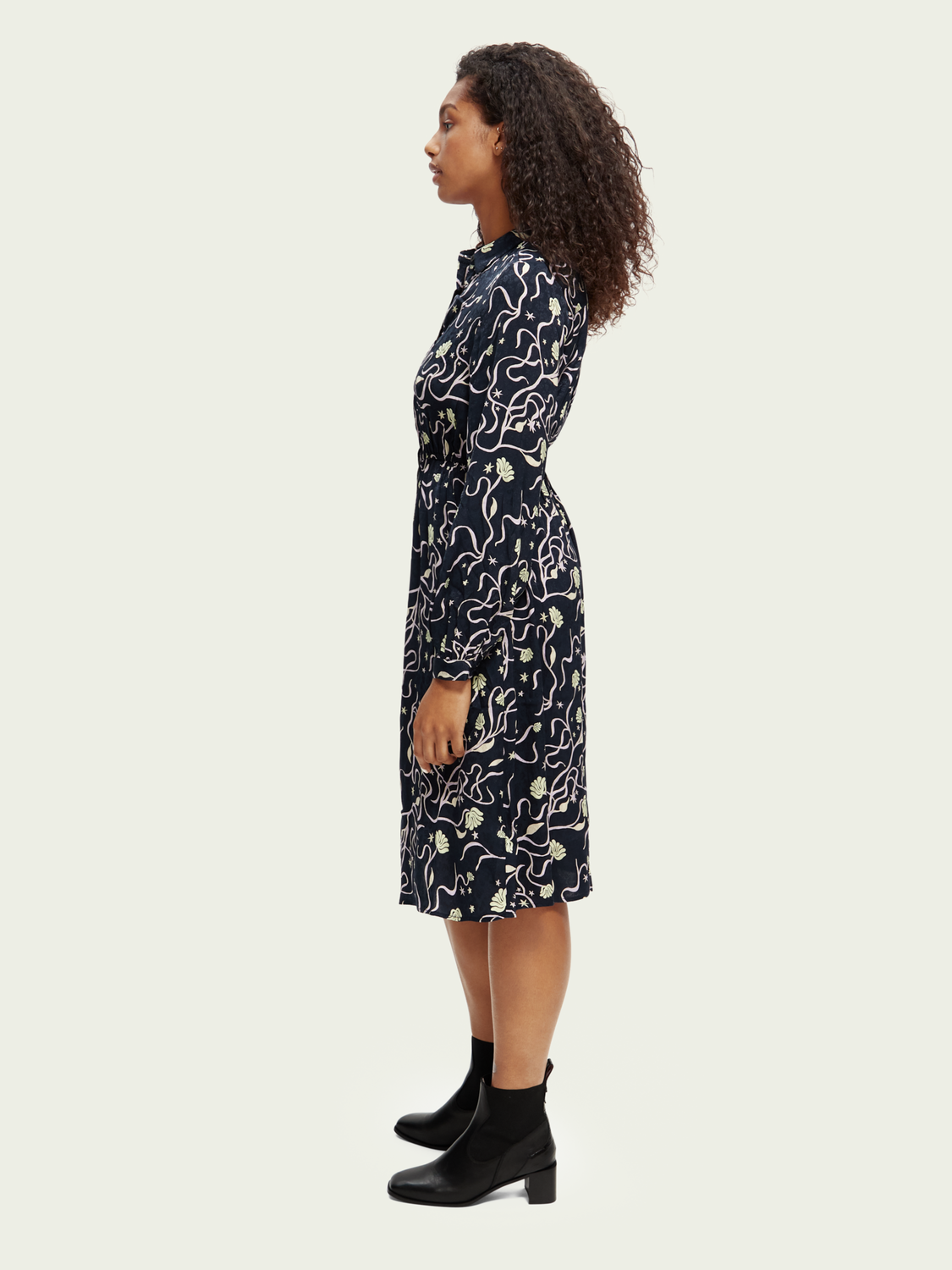 Relaxed Fit Shirt Dress | scotch & soda outlet