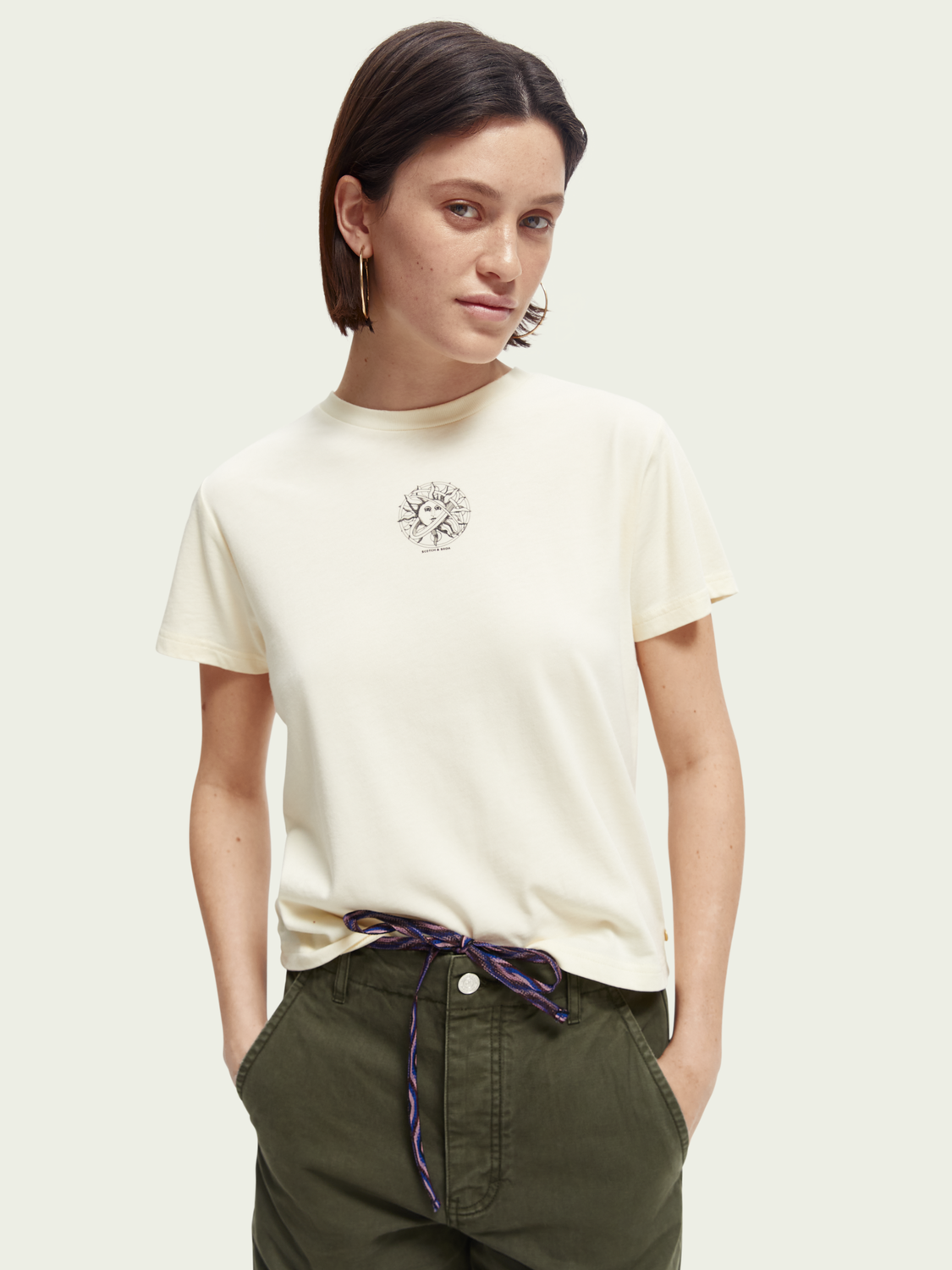 Regular Fit Artwork T-Shirt | scotch & soda outlet