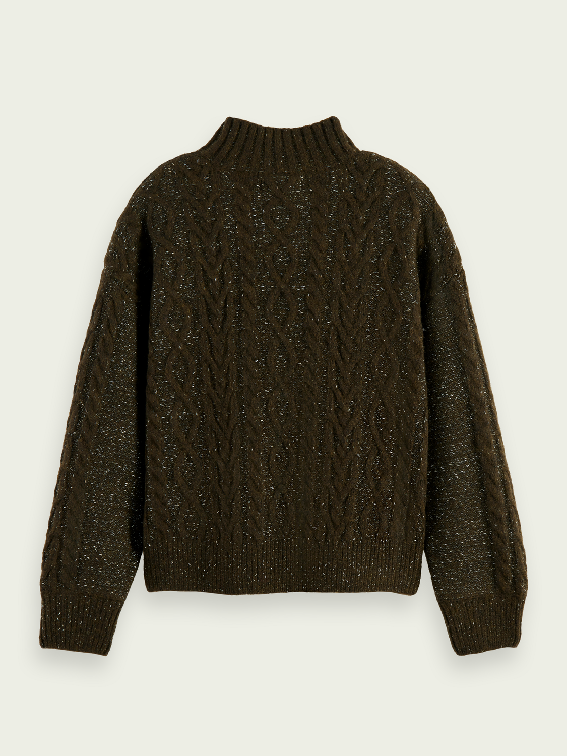 Wool-Blended Knitted Turtleneck Sweater | scotch & soda outlet