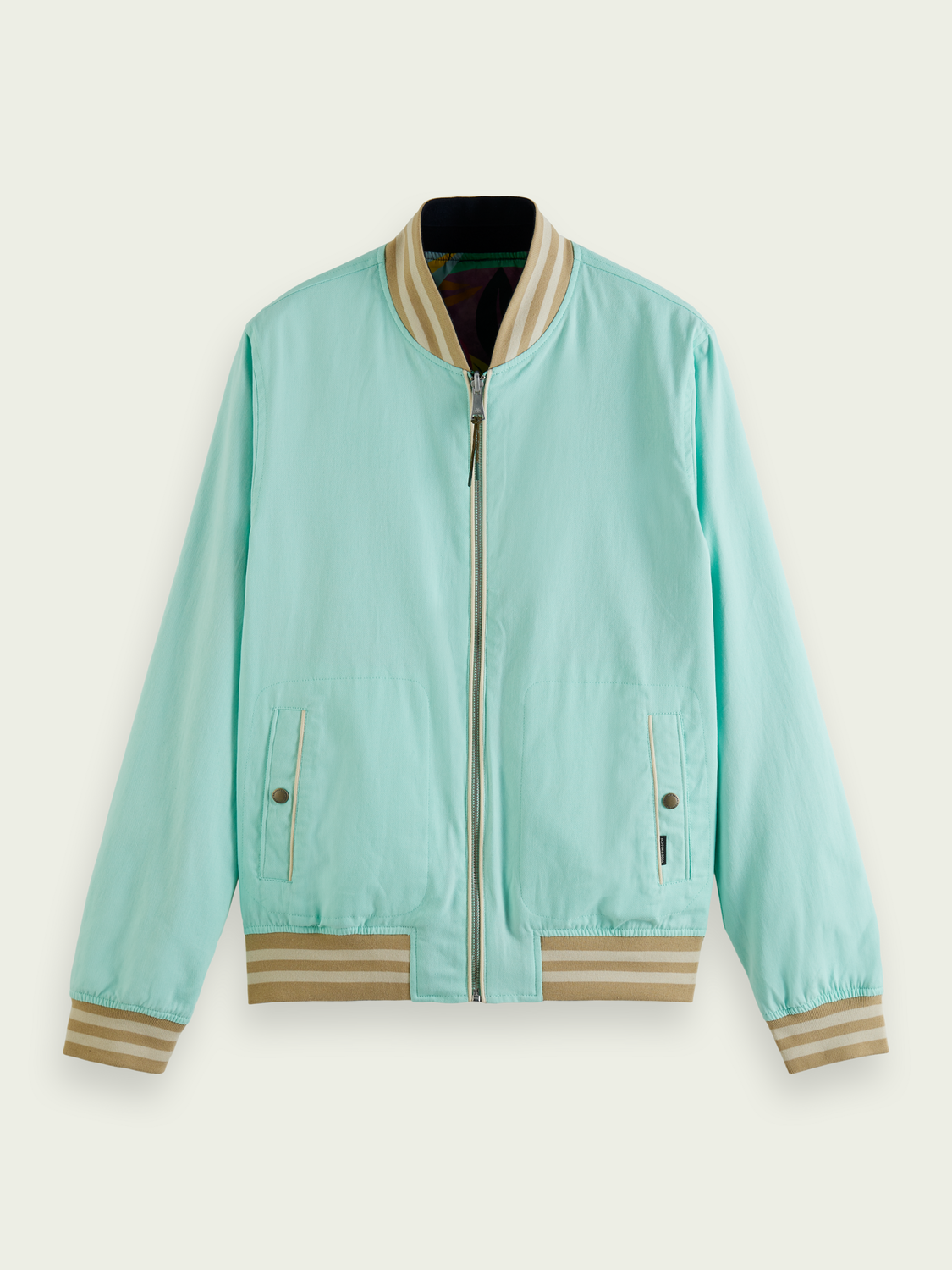 Printed Reversible Bomber Jacket | Scotch And Soda Outlet