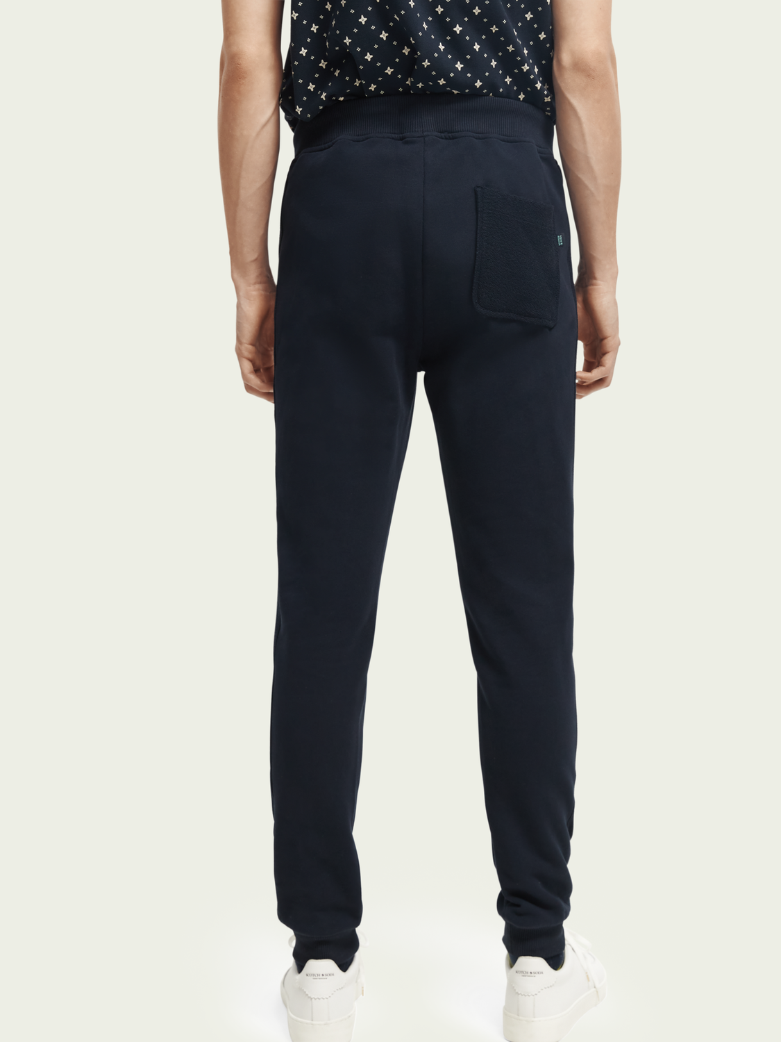 Organic Cotton Panelled Jogger | Scotch And Soda Outlet