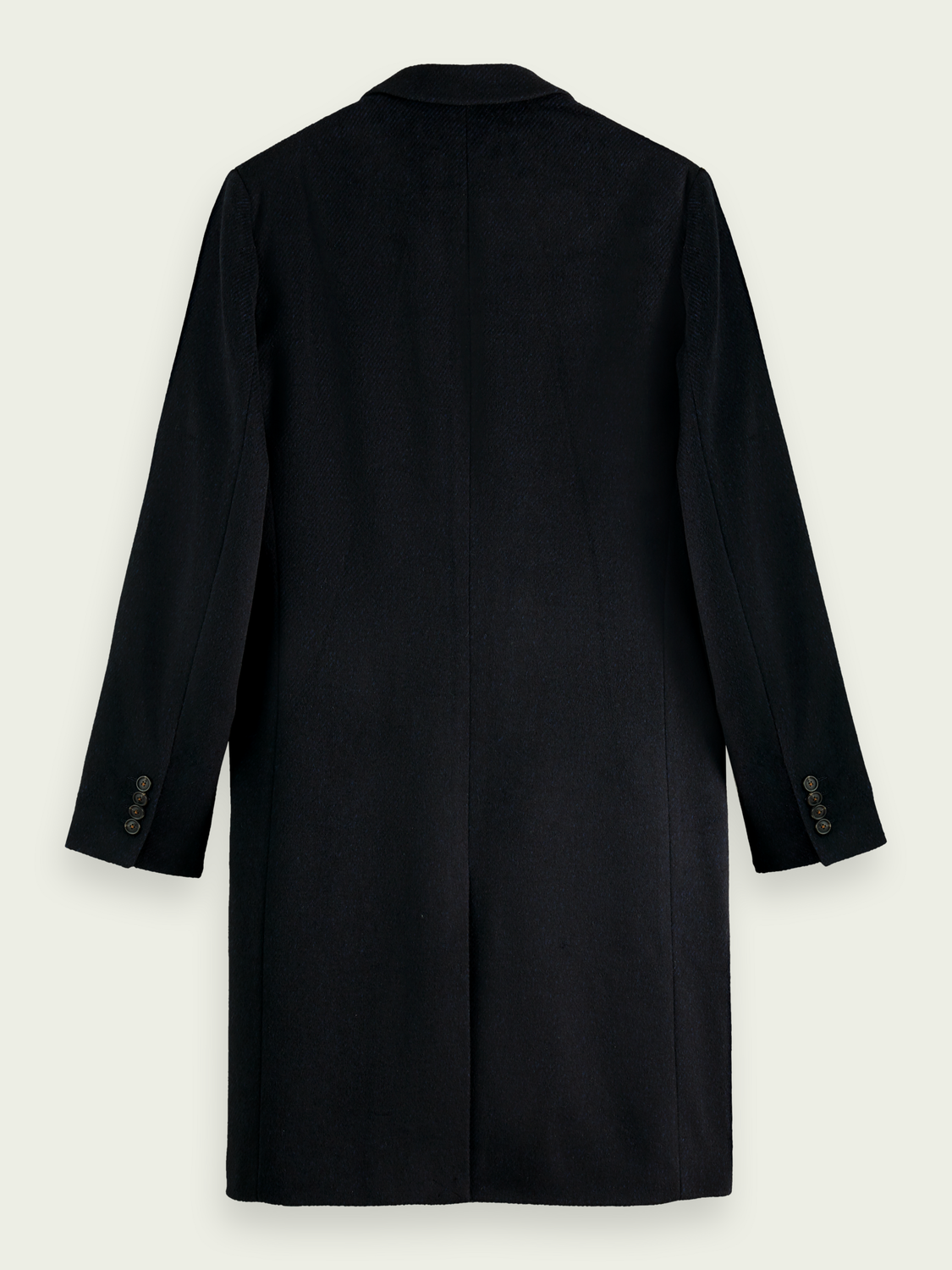 Classic Wool-Blend Overcoat | Scotch And Soda Outlet