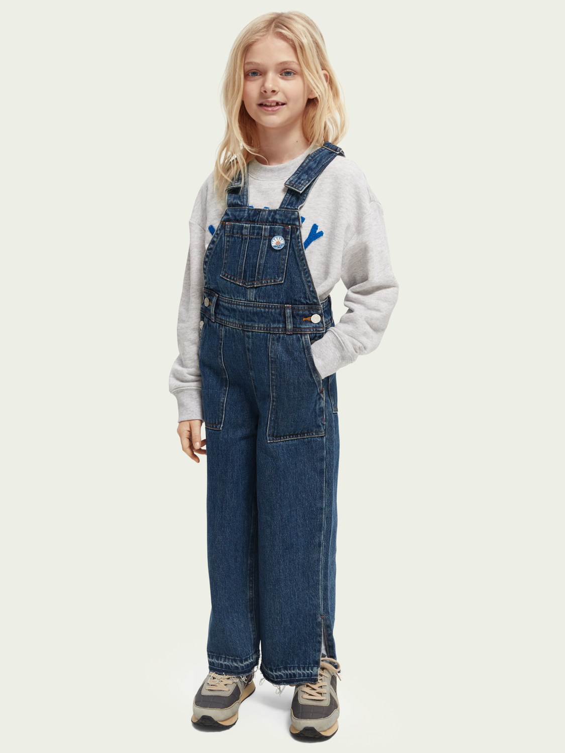 Scotch Soda Outlet | Washed Denim Dungaree