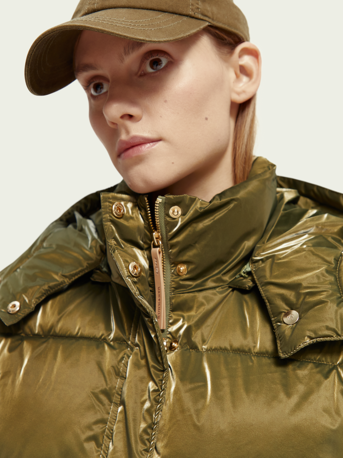 Water-Repellent Puffer Jacket With Removable Hood | scotch & soda outlet
