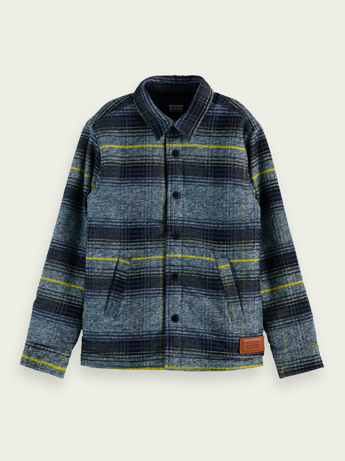 Yarn Dyed Check Overshirt