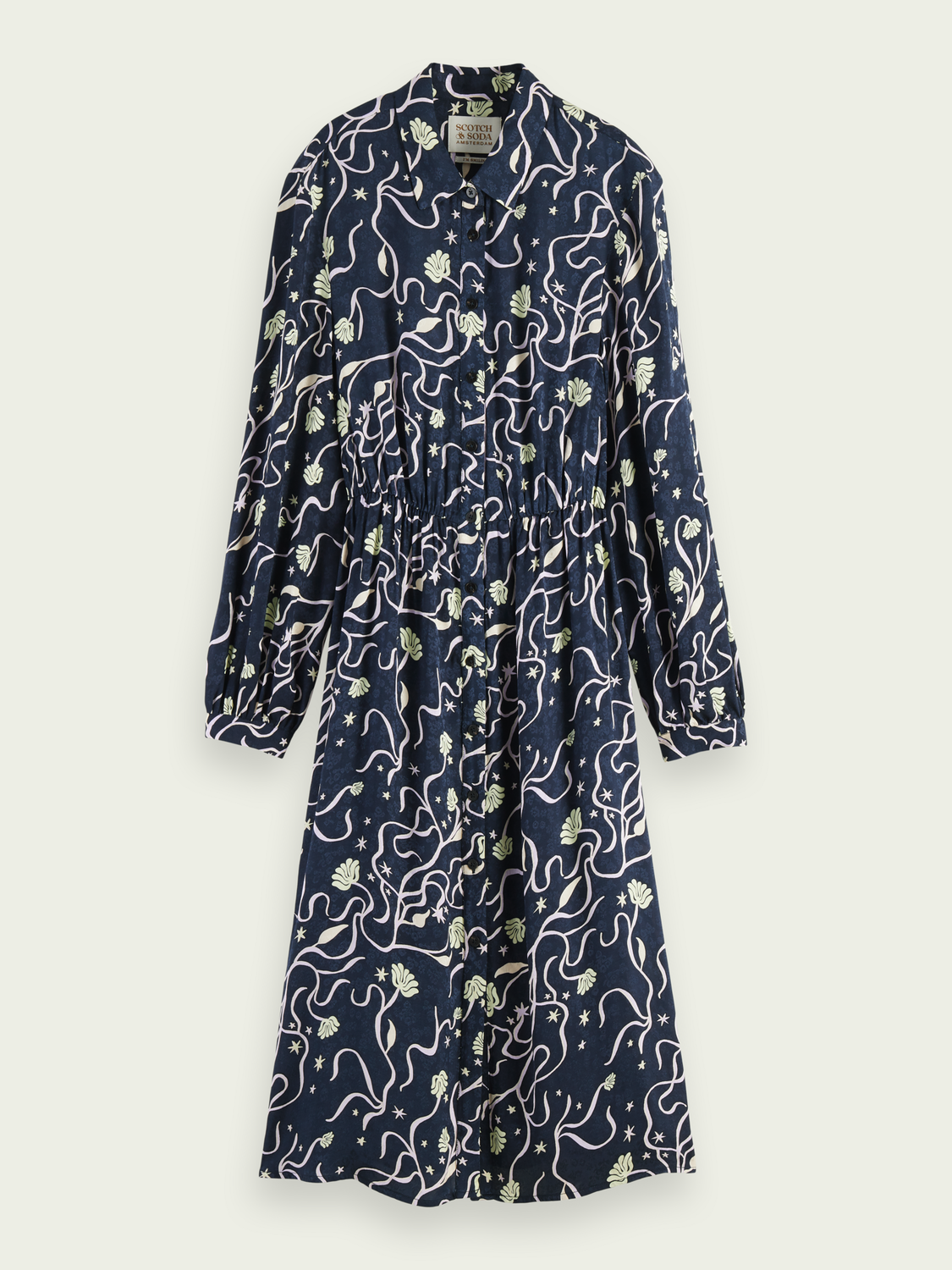 Relaxed Fit Shirt Dress | scotch & soda outlet