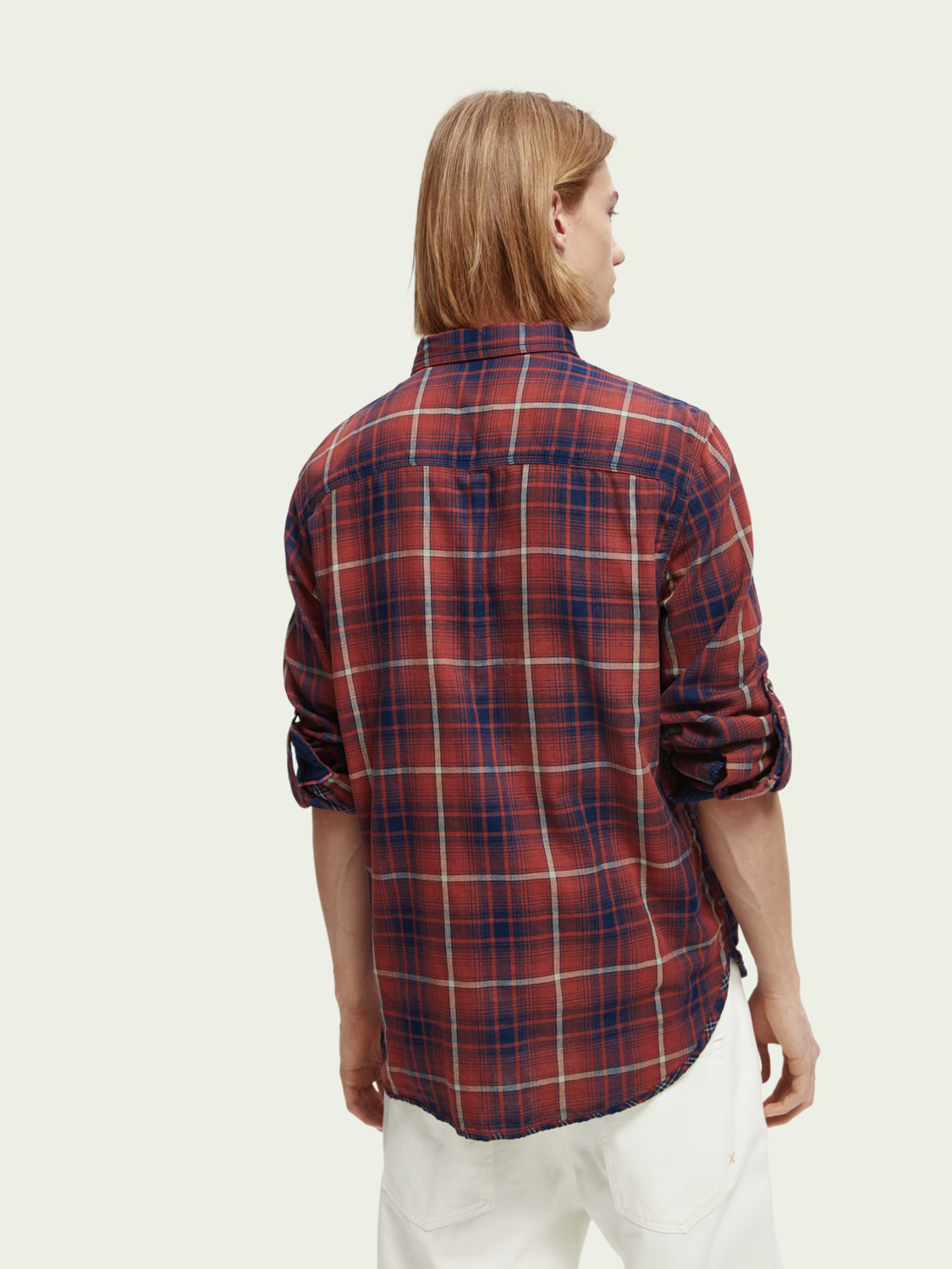 Regular-Fit Checked Flannel Shirt | Scotch And Soda Outlet