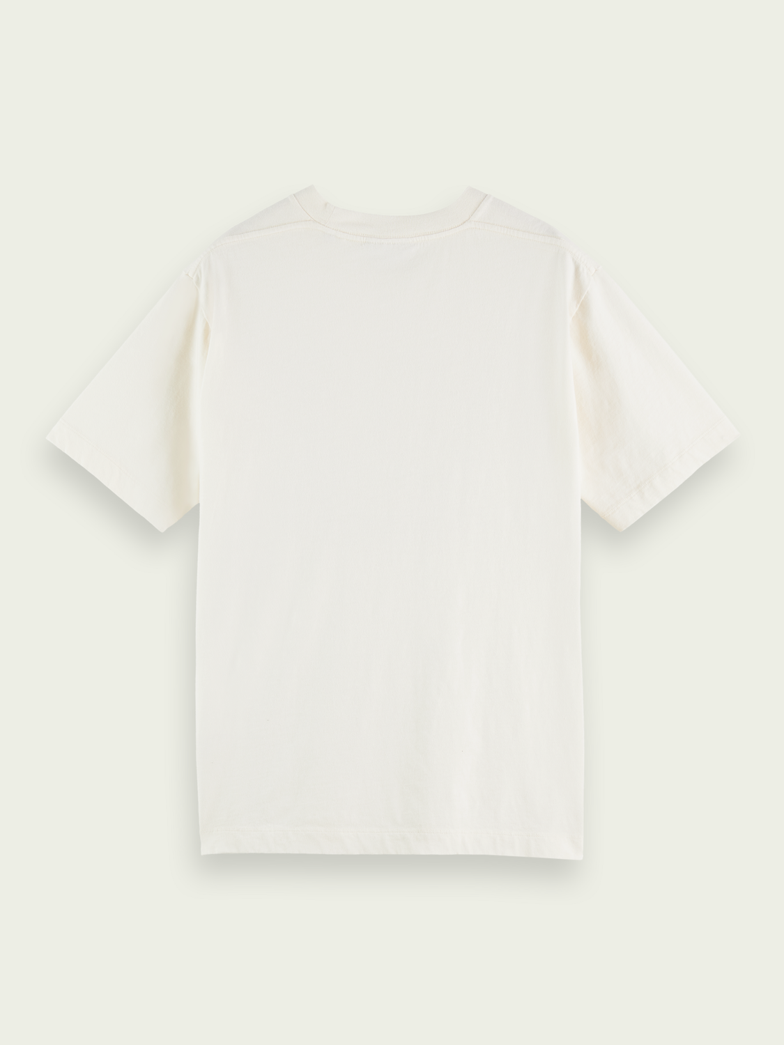 Garment-Dyed Graphic T-Shirt | Scotch And Soda Outlet