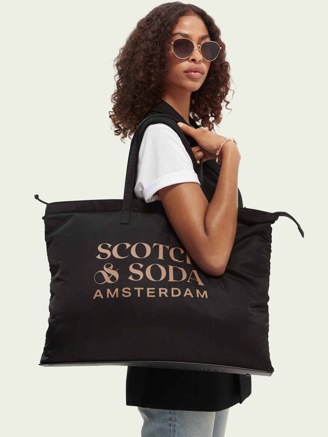The Centraal Unisex Foldaway Tote Bag | scotch & soda outlet