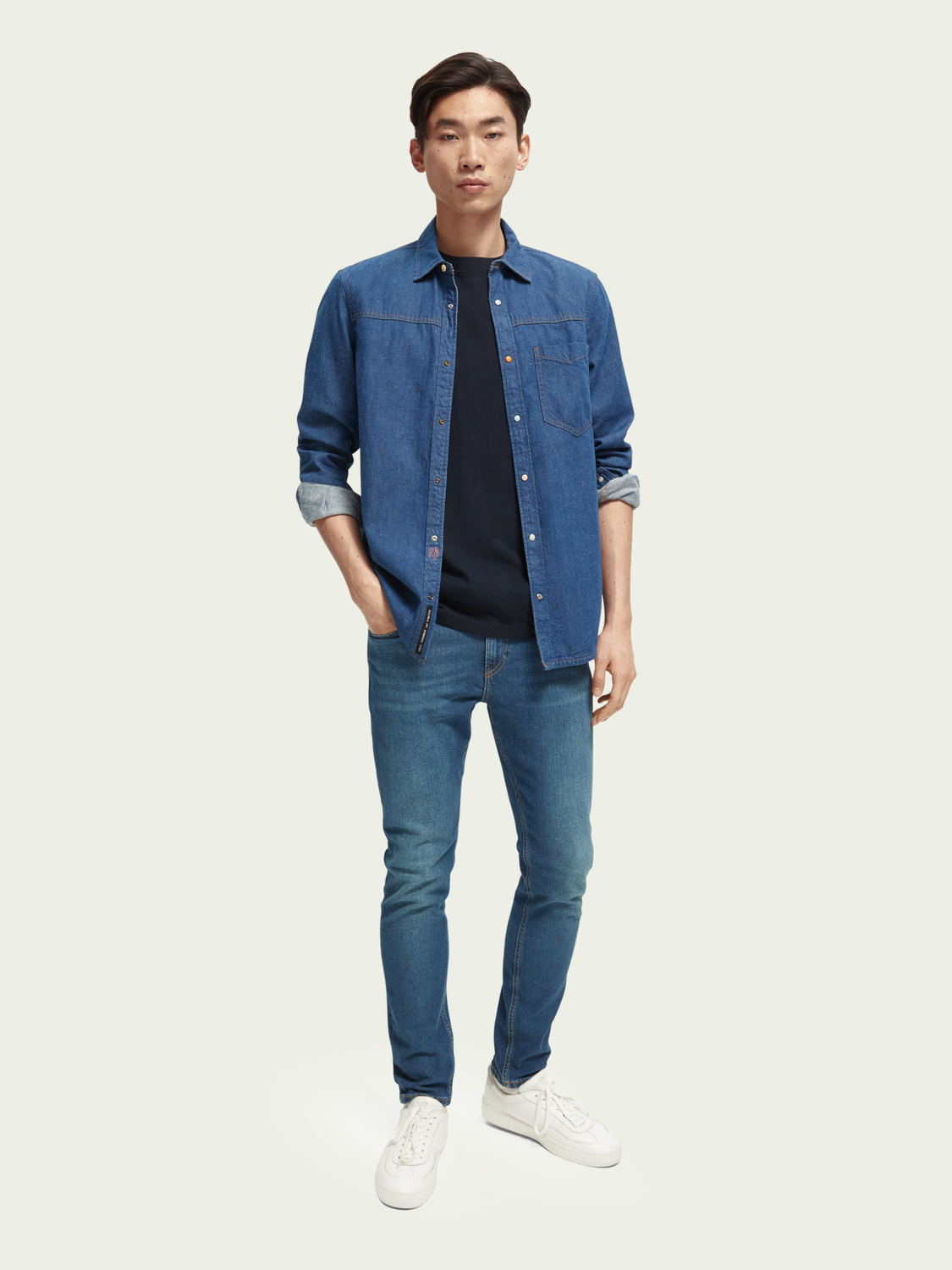 The Skim Super-Slim Fit Organic Cotton Jeans | Scotch And Soda Outlet