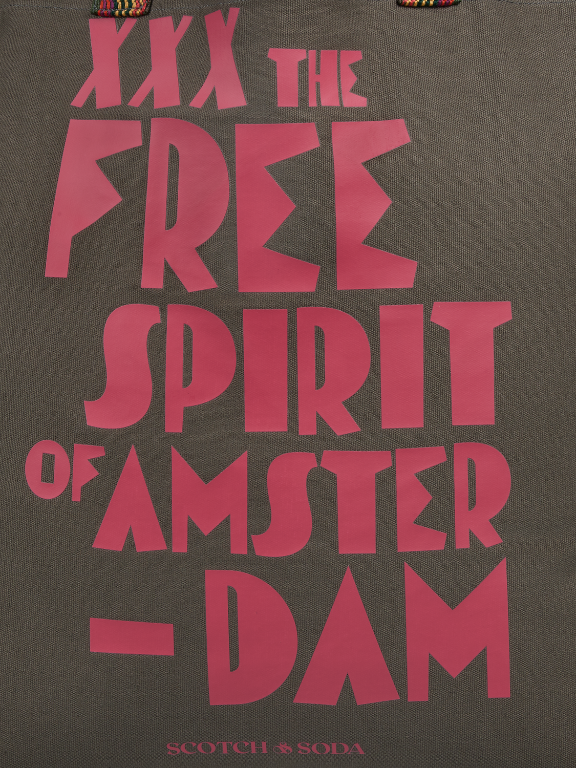 Printed Canvas Tote | Scotch And Soda Outlet