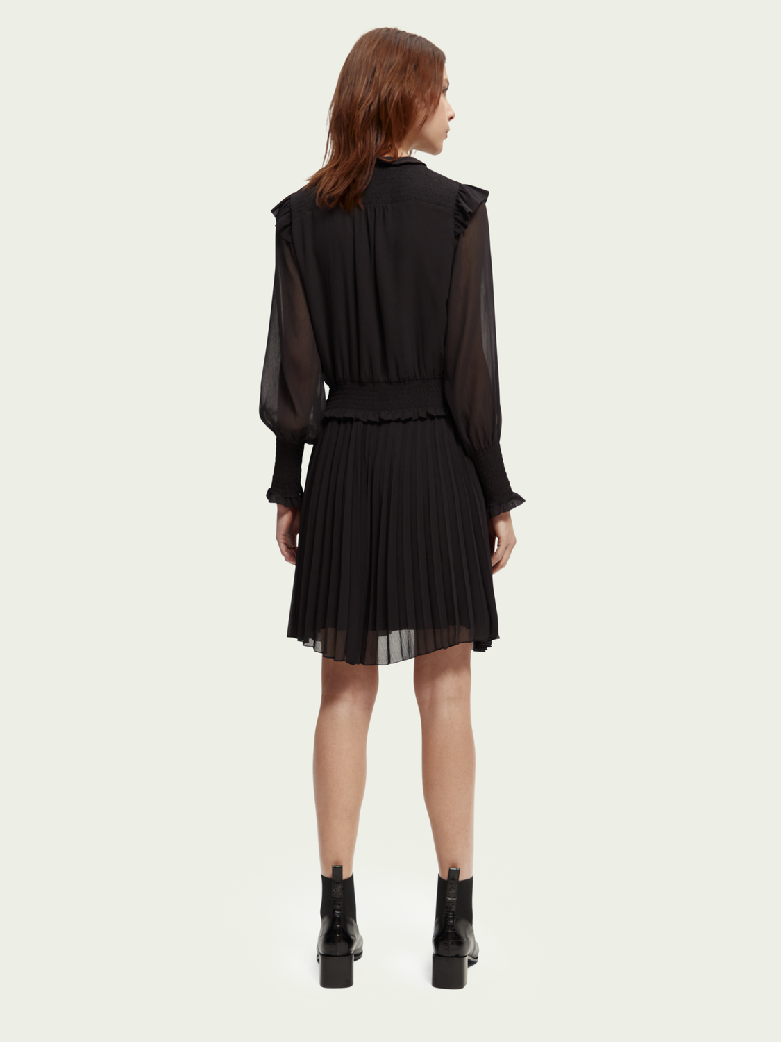 Smocked Mini Dress | scotch & soda outlet