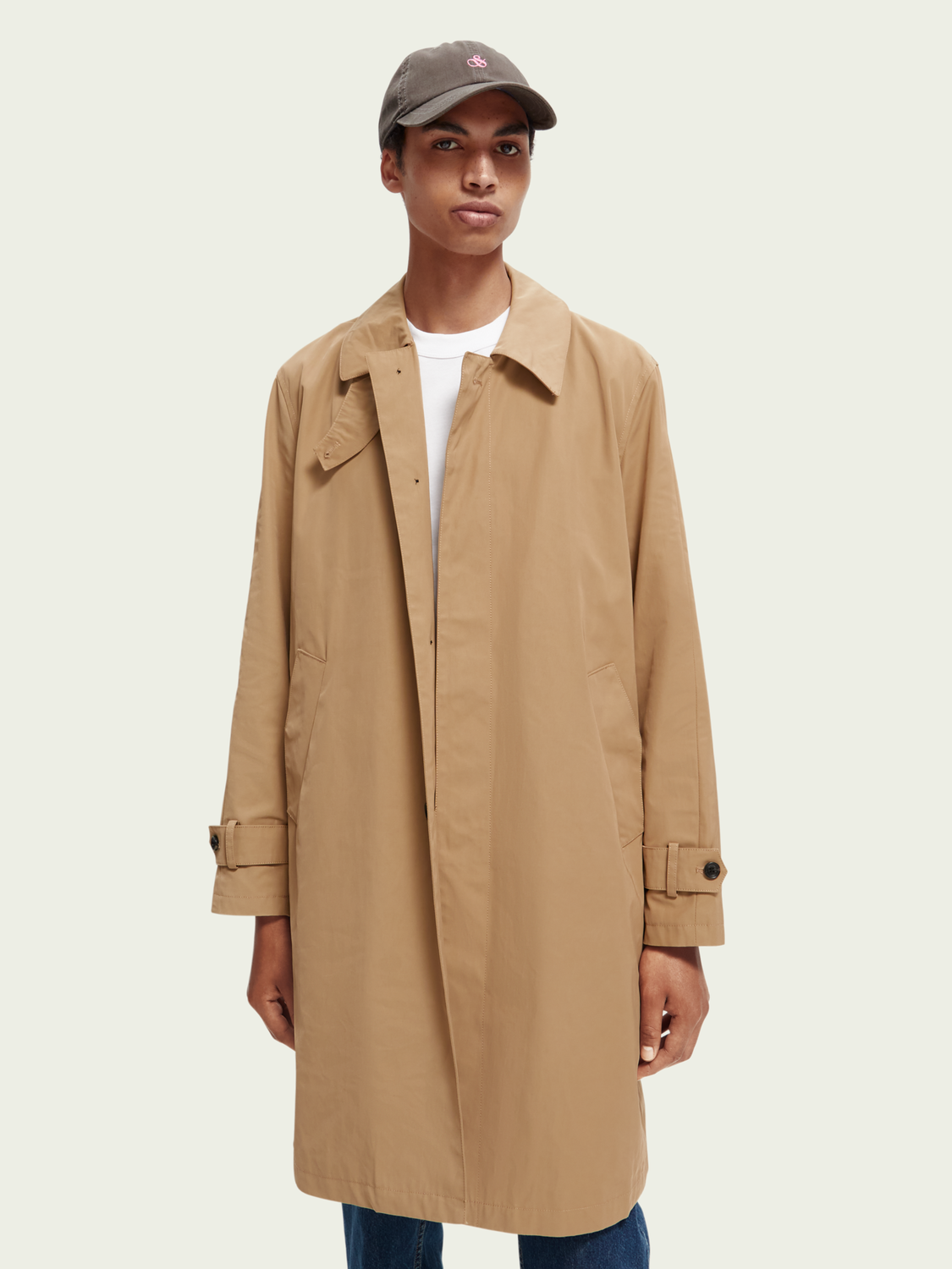 Cotton Twill Embroidered Cap | scotch & soda outlet