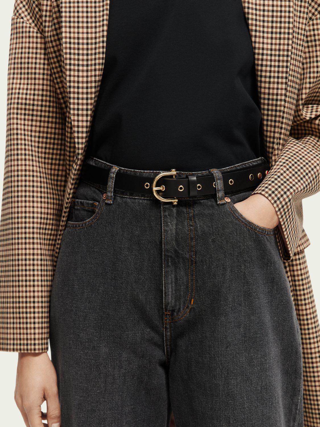 Signature Leather Belt | scotch & soda outlet