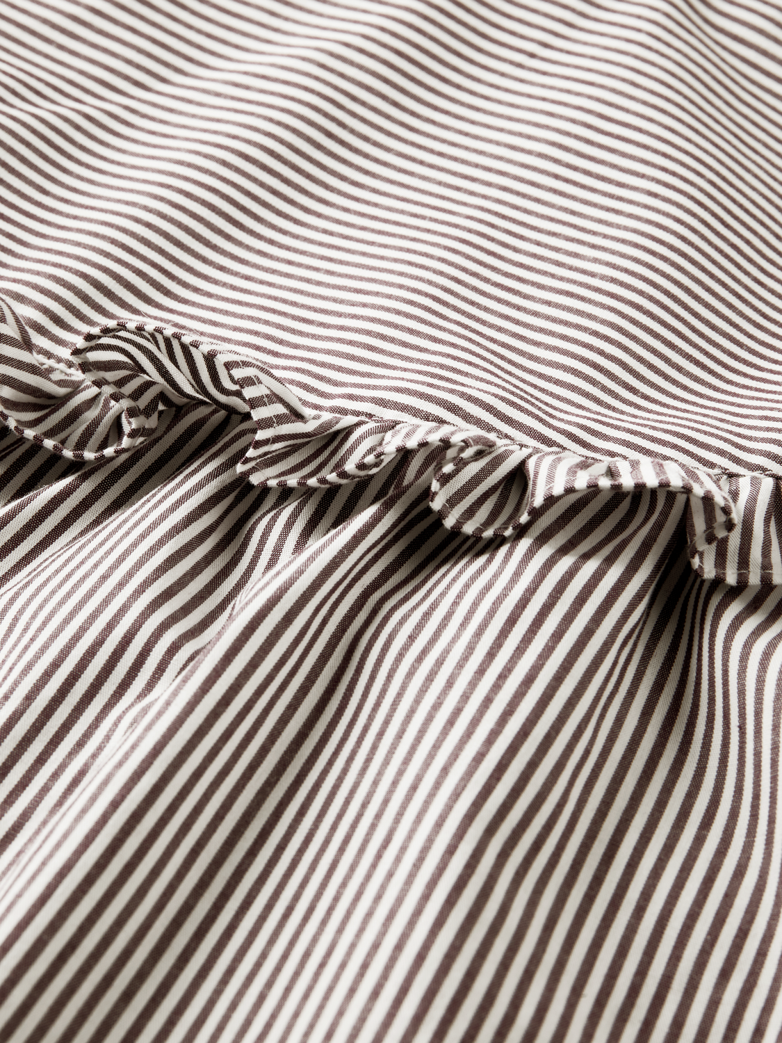 Ruffled Organic Cotton Shirt | scotch & soda outlet