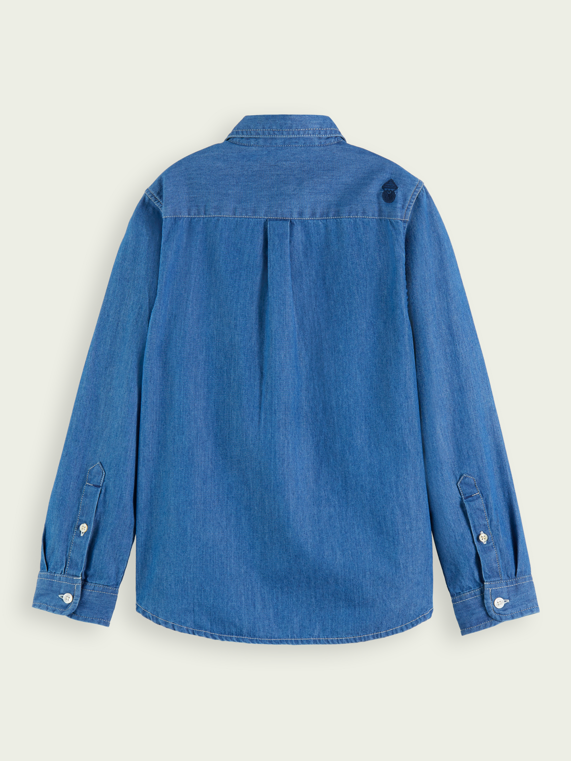 Washed Pocketed Denim Shirt