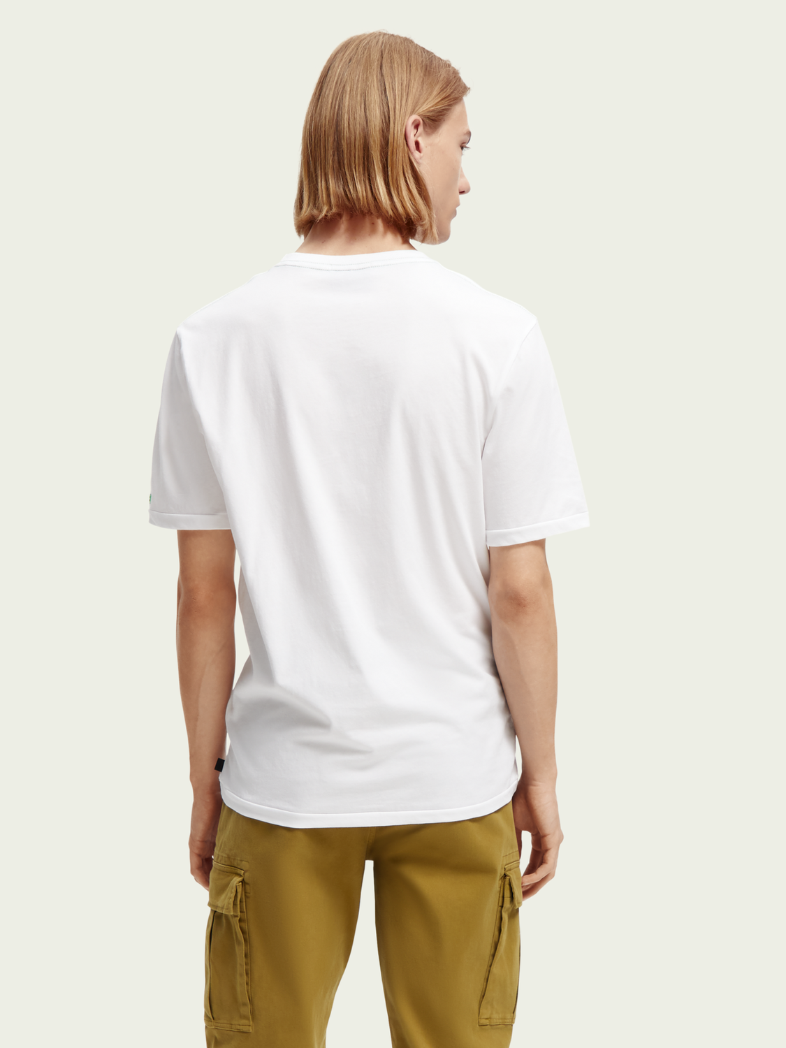 Jersey Artwork Crewneck T-Shirt | Scotch And Soda Outlet