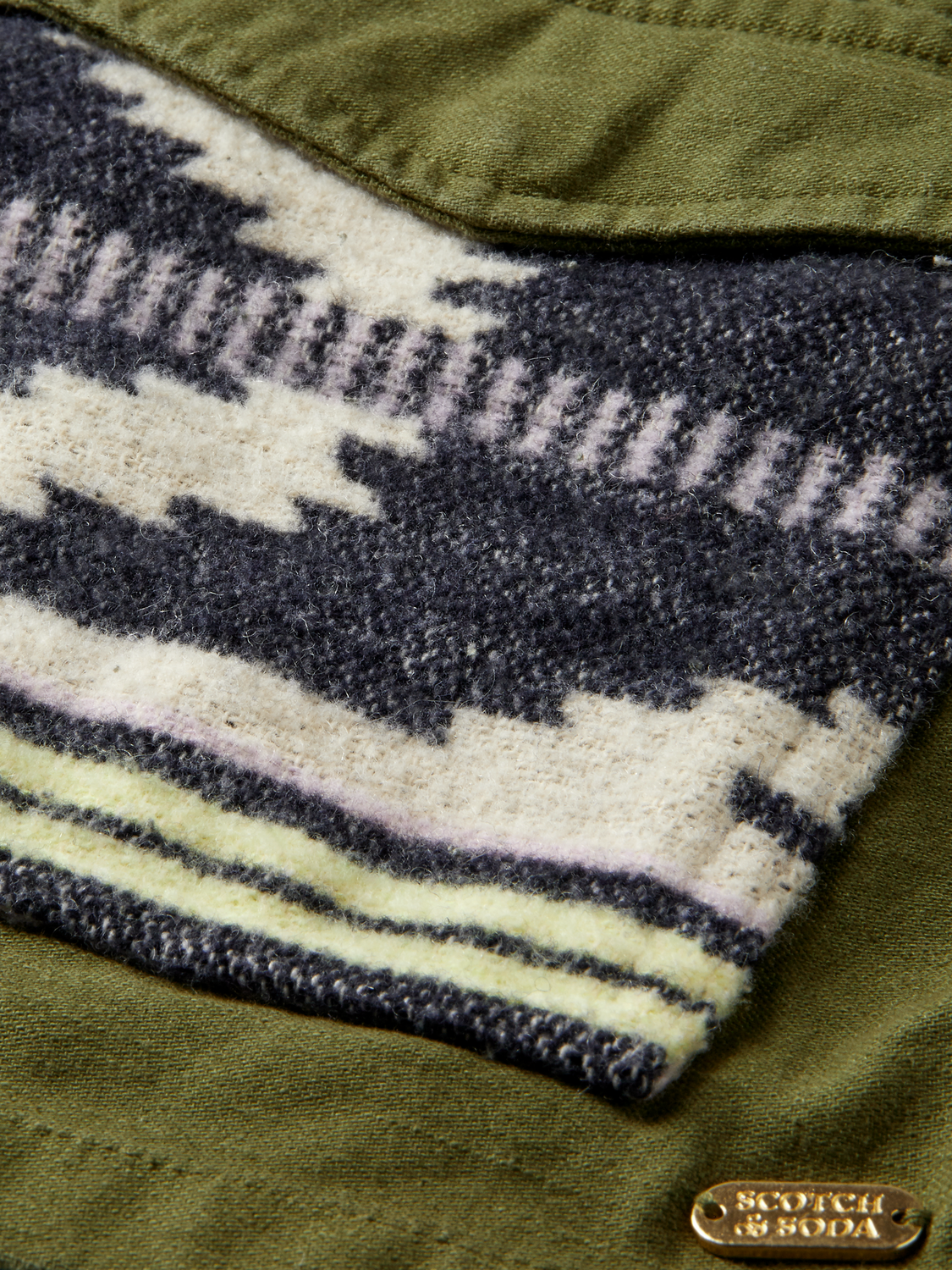 Embroidered Field Jacket | scotch & soda outlet