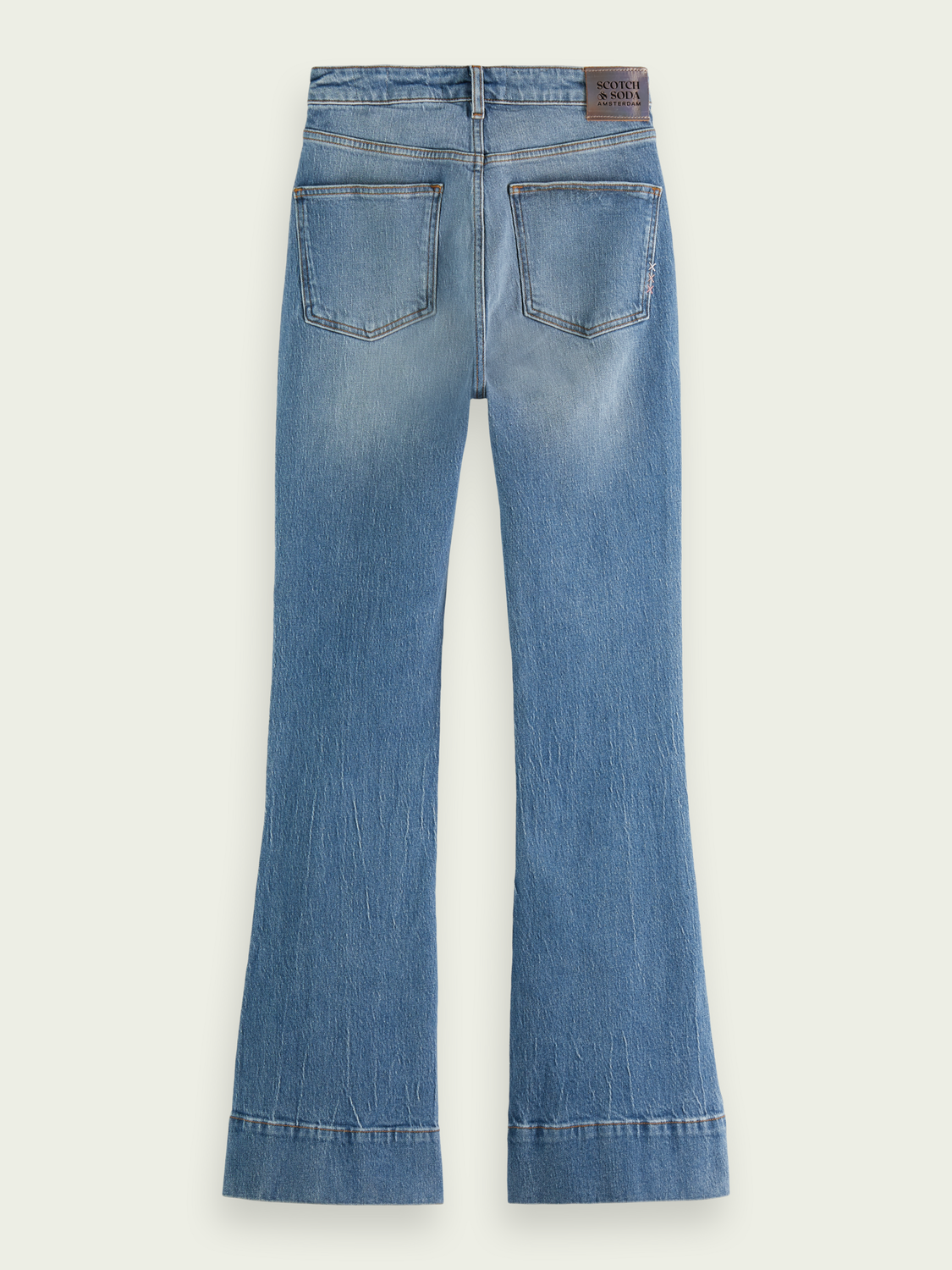 The Charm High-Rise Flared Jeans | scotch & soda outlet