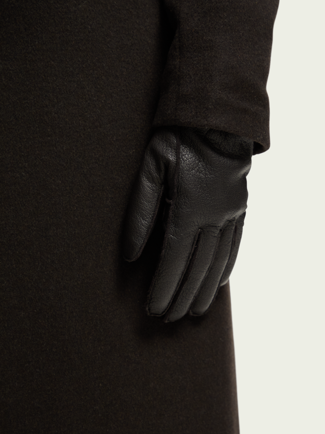 Grain Leather Gloves | Scotch And Soda Outlet