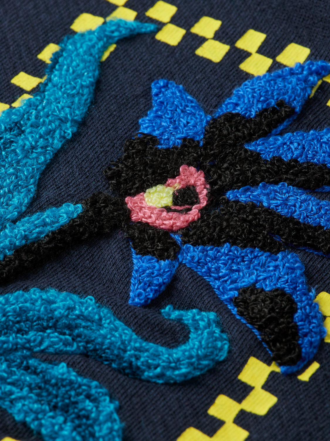 Loose Fit Organic Floral Artwork Sweatshirt | Scotch And Soda Outlet