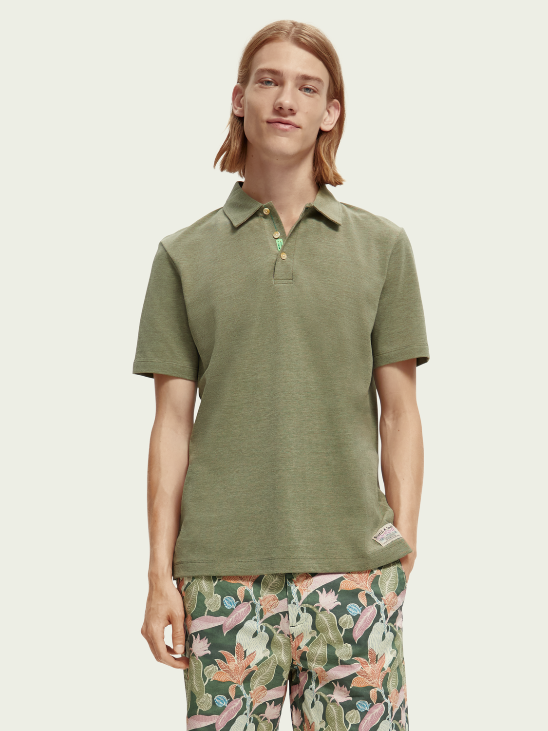 Washed Cotton-Pique Polo | Scotch And Soda Outlet