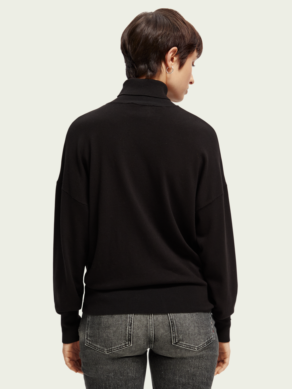 Relaxed Fit Turtleneck Sweater | scotch & soda outlet