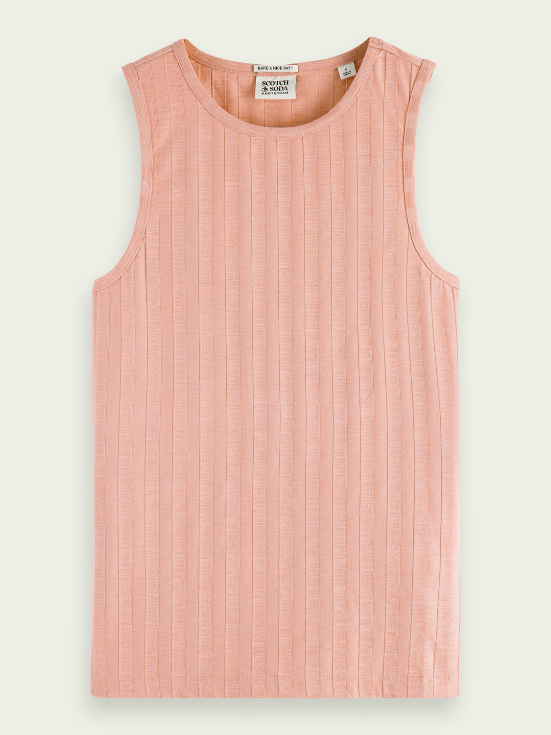 Easy Rib Tank Top | scotch & soda outlet