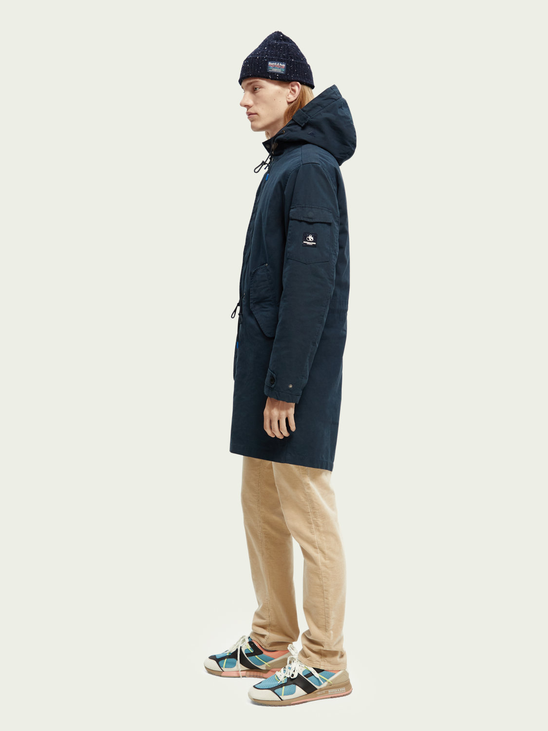 Long Teddy-Lined Parka | Scotch And Soda Outlet