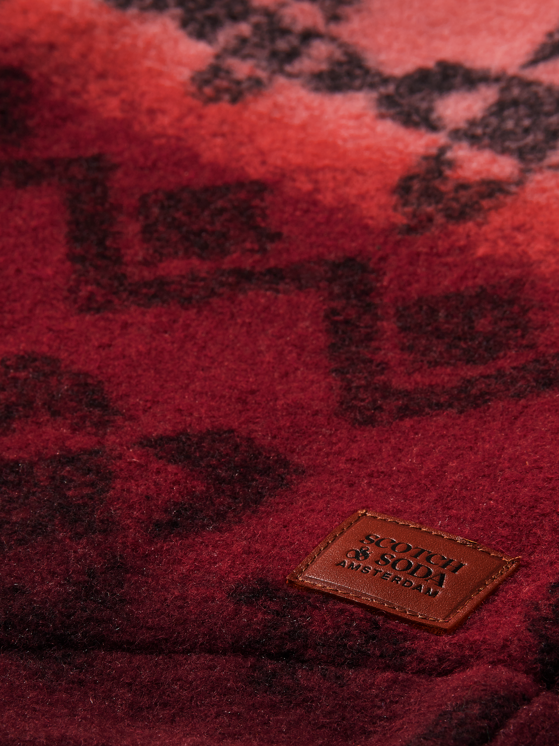 Printed Jacquard Overshirt | scotch & soda outlet