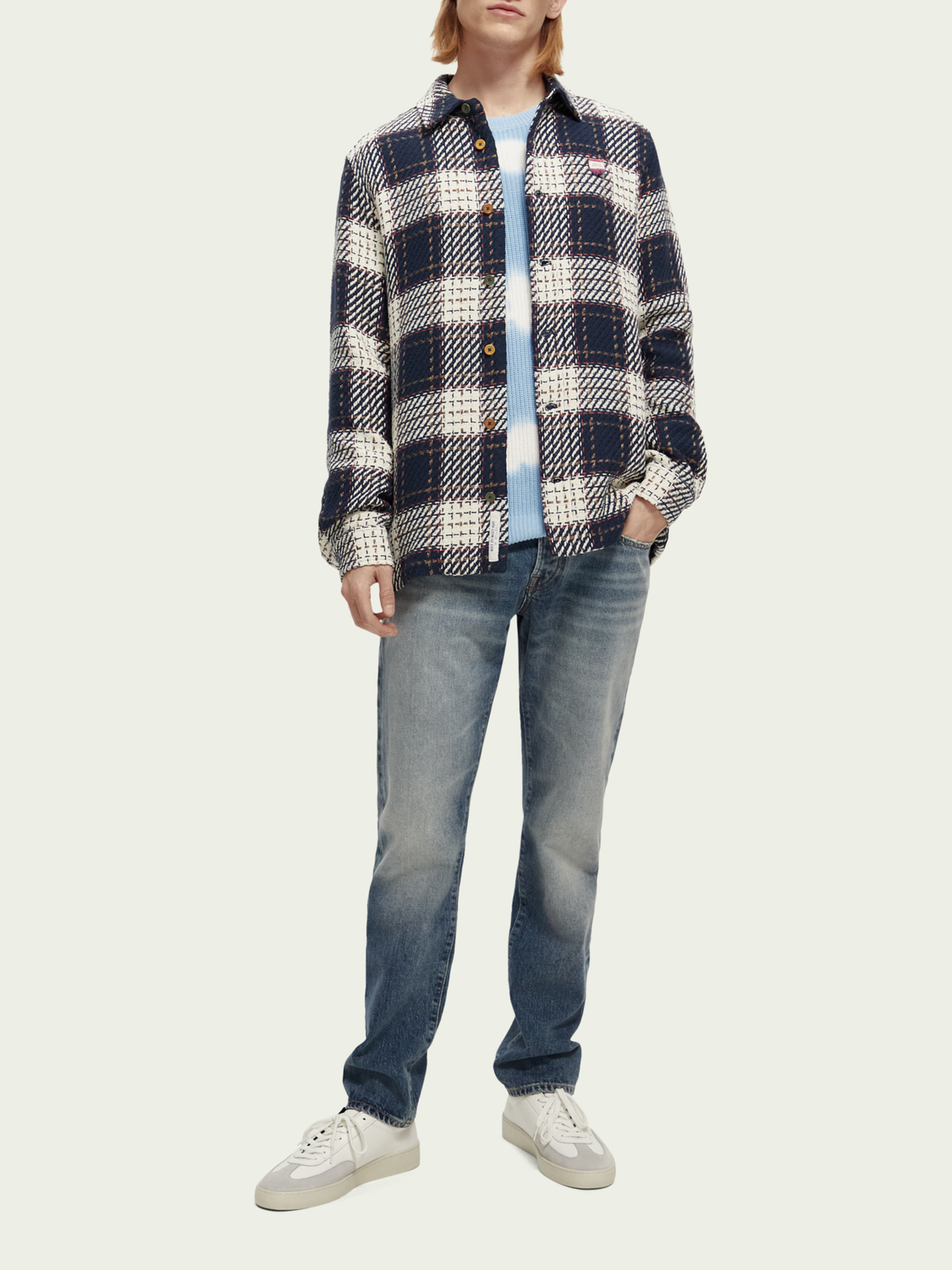 Flannel Overshirt | Scotch And Soda Outlet