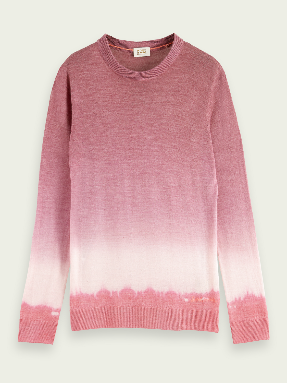 Gradient Tie-Dye Wool-Blended Sweater | Scotch And Soda Outlet