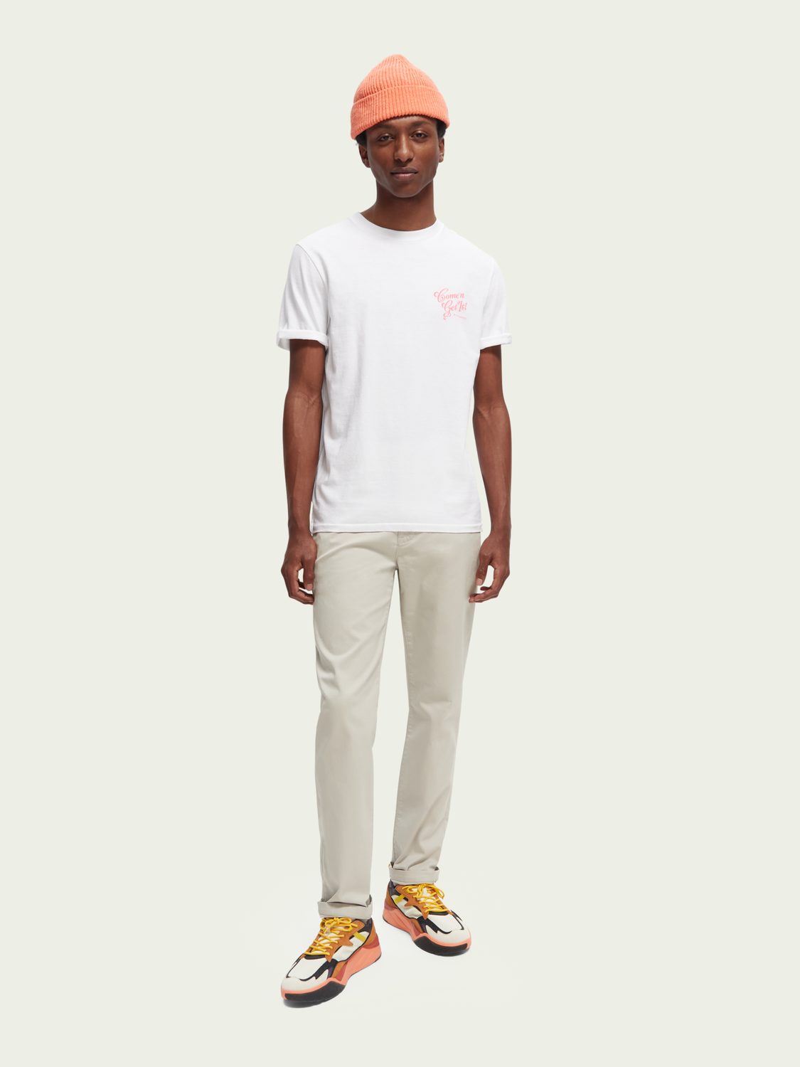 Graphic Crewneck T-Shirt | Scotch And Soda Outlet