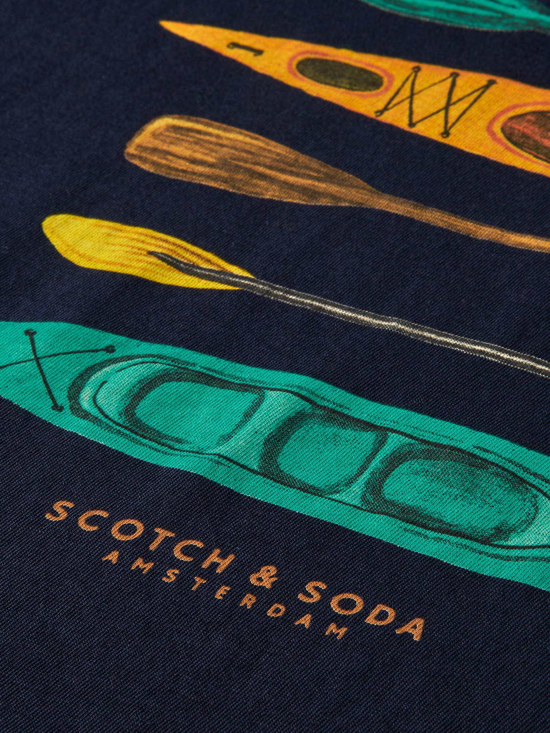 Regular-Fit Organic Cotton Artwork T-Shirt