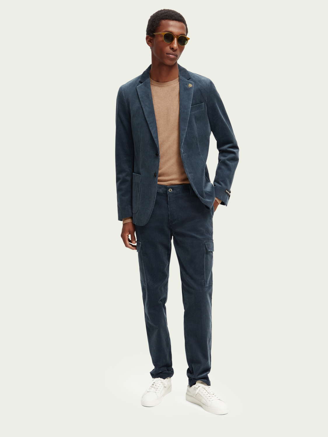 Stuart Corduroy Cargo Pant | Scotch And Soda Outlet