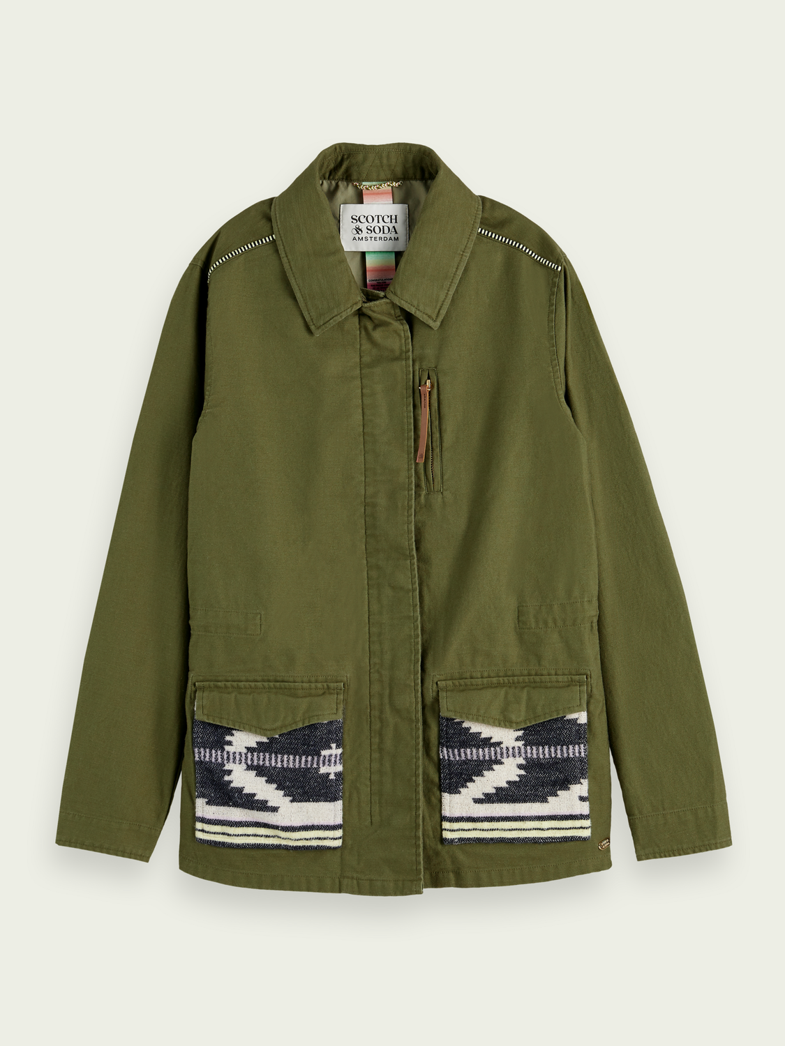 Embroidered Field Jacket | scotch & soda outlet