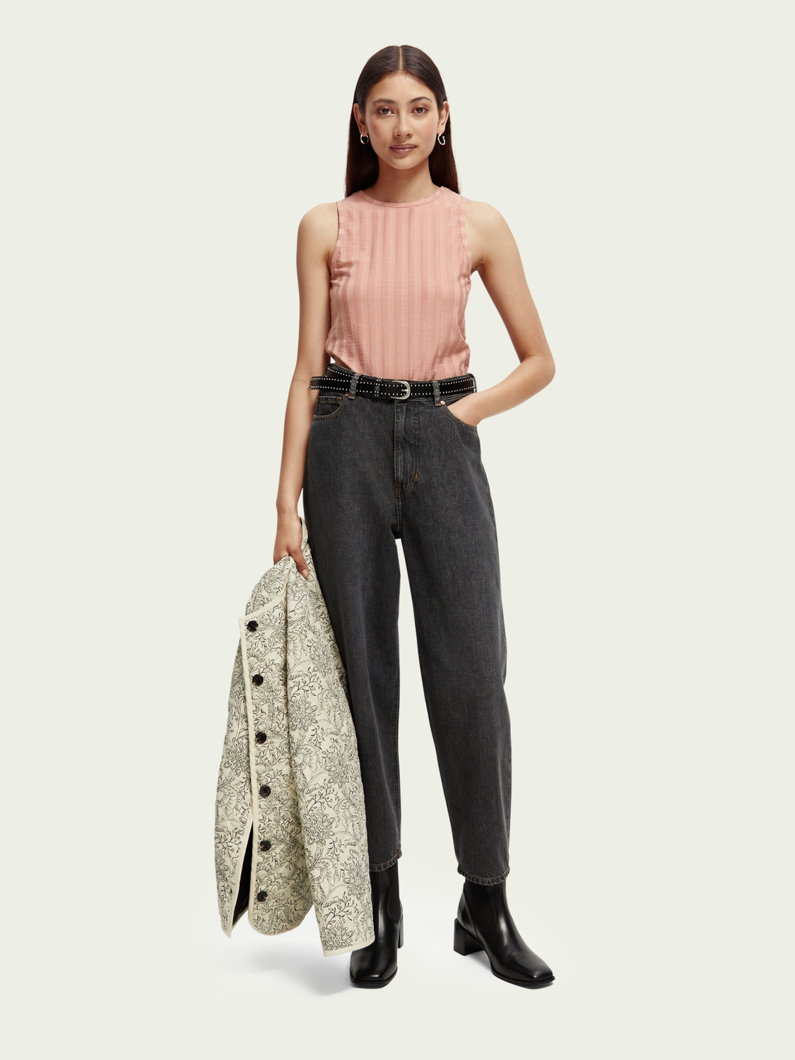 Easy Rib Tank Top | scotch & soda outlet