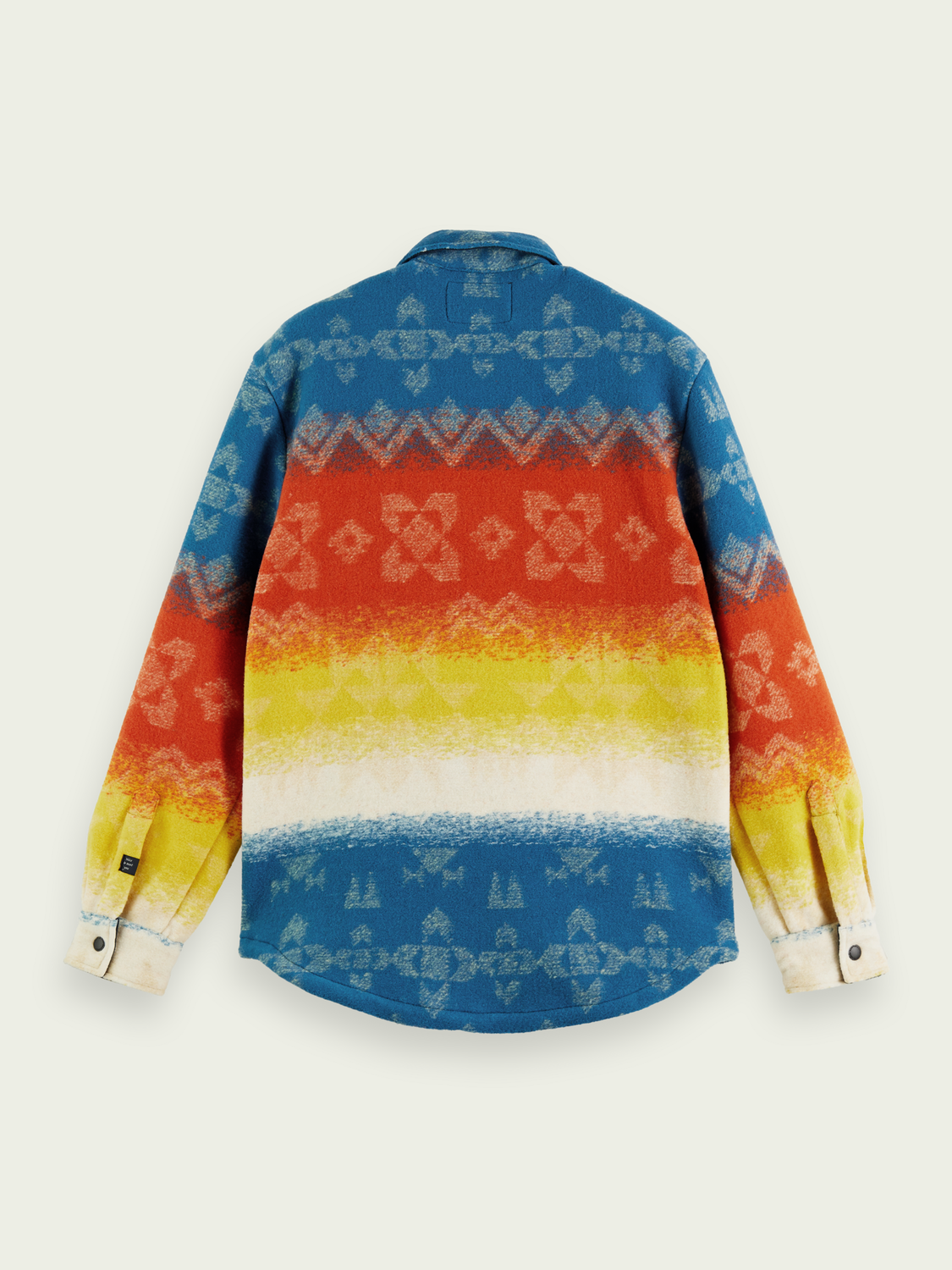 Jacquard Heavyweight Overshirt | Scotch And Soda Outlet