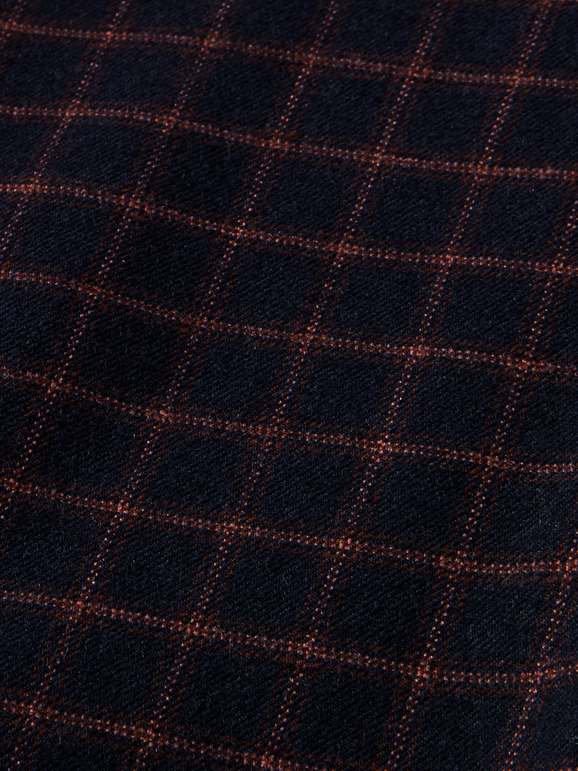 Regular Slim Fit Yarn-Dyed Check Pants