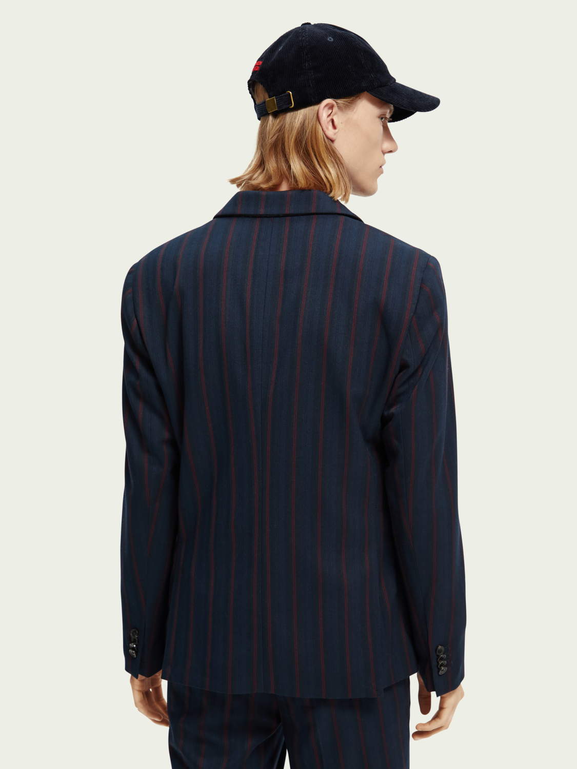 Yarn-Dyed Single-Breasted Blazer | Scotch And Soda Outlet
