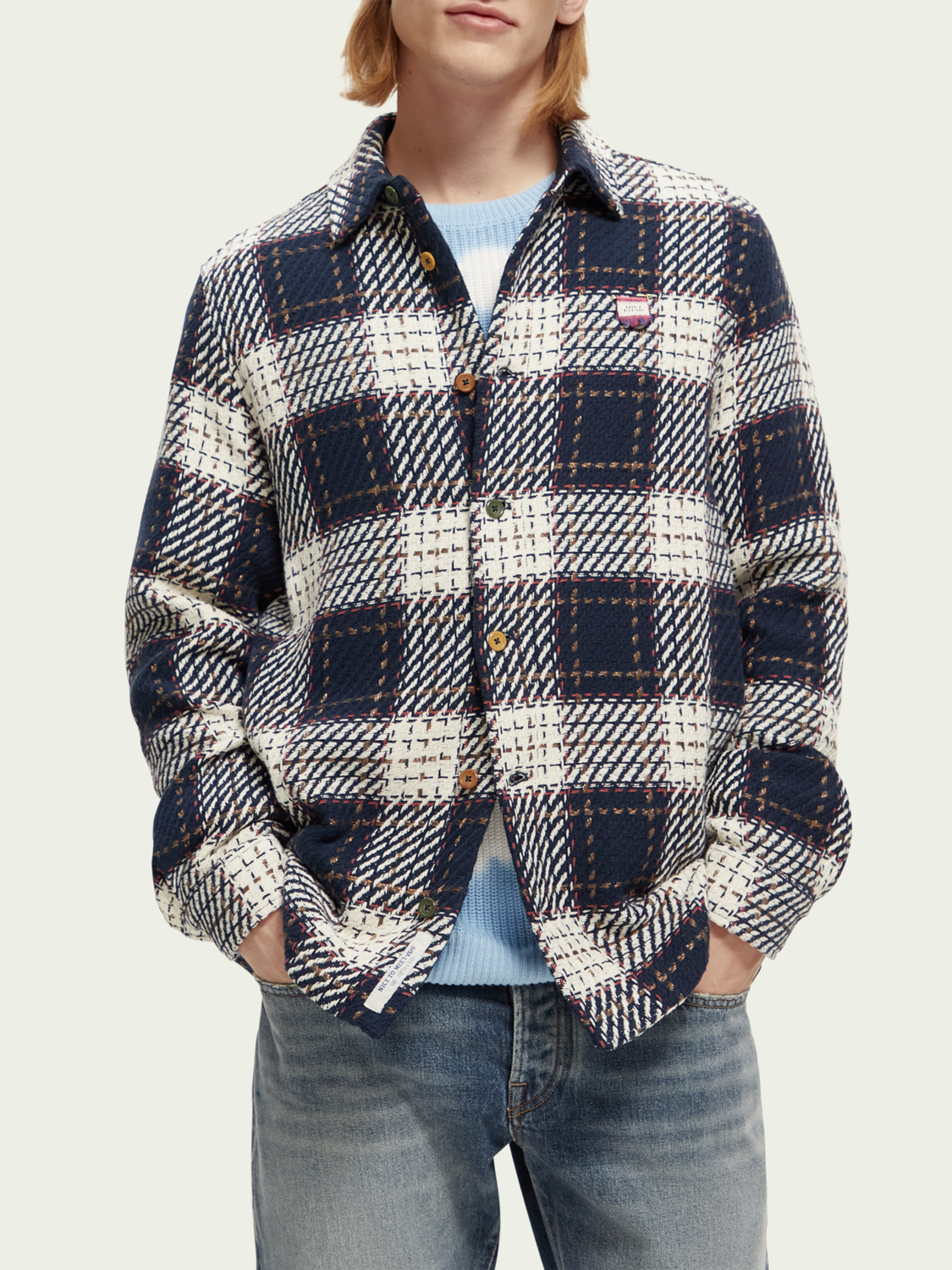 Flannel Overshirt | Scotch And Soda Outlet