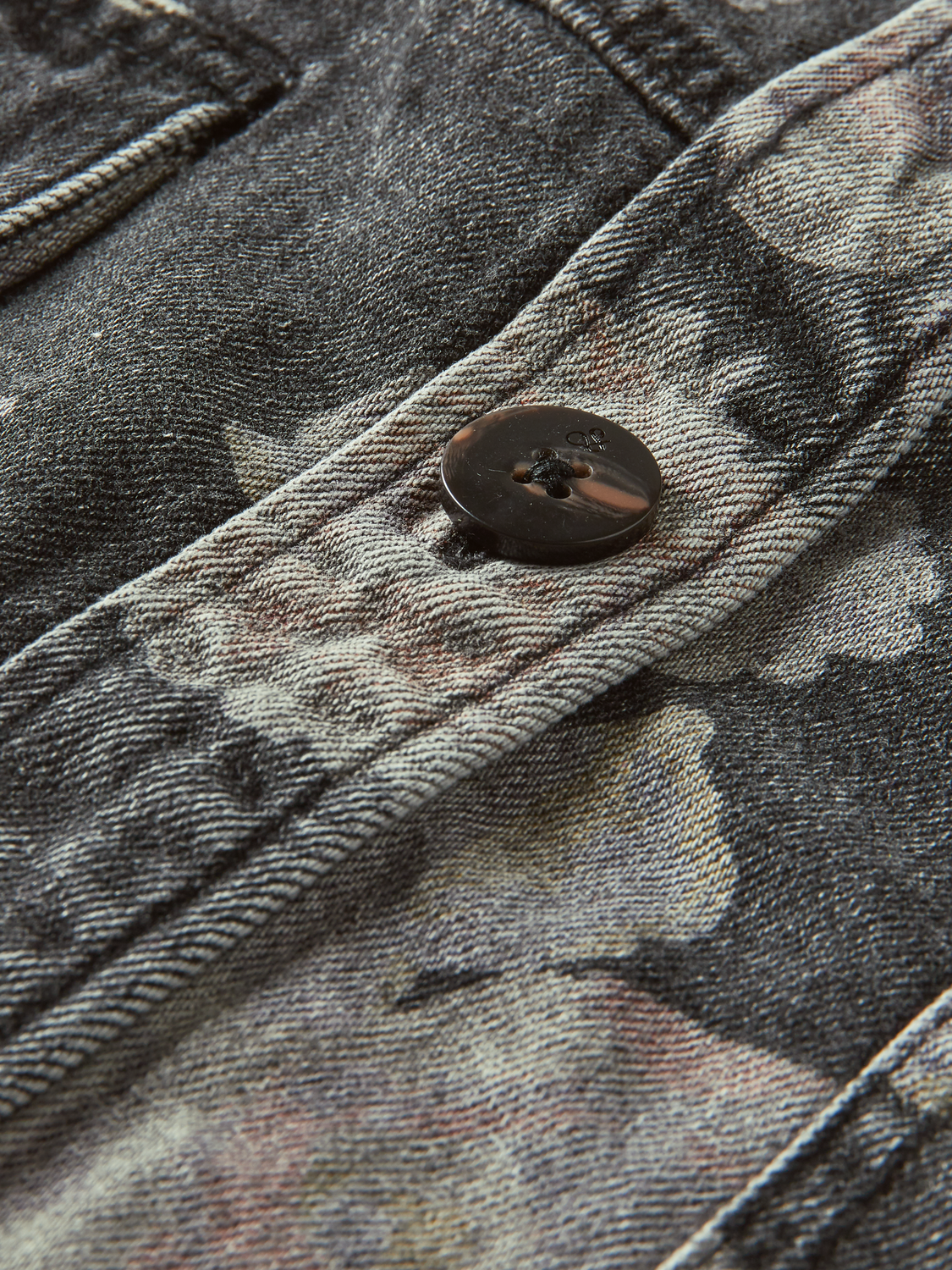 Allover Printed Floral Denim Overshirt | scotch & soda outlet