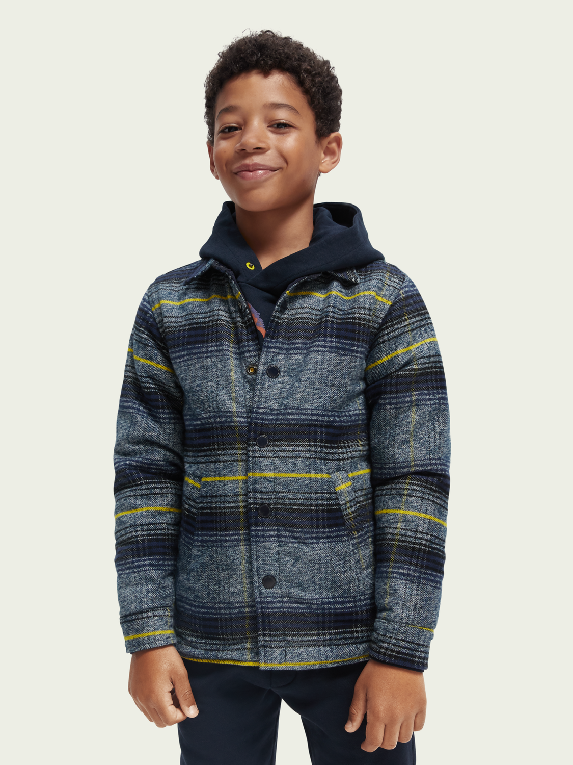 Yarn Dyed Check Overshirt