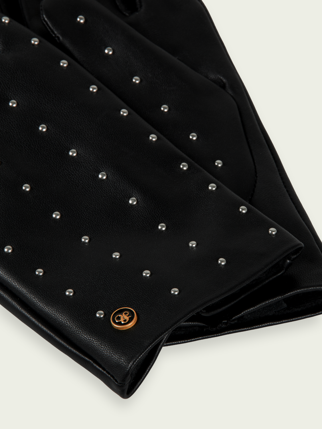Leather Studded Gloves | scotch & soda outlet