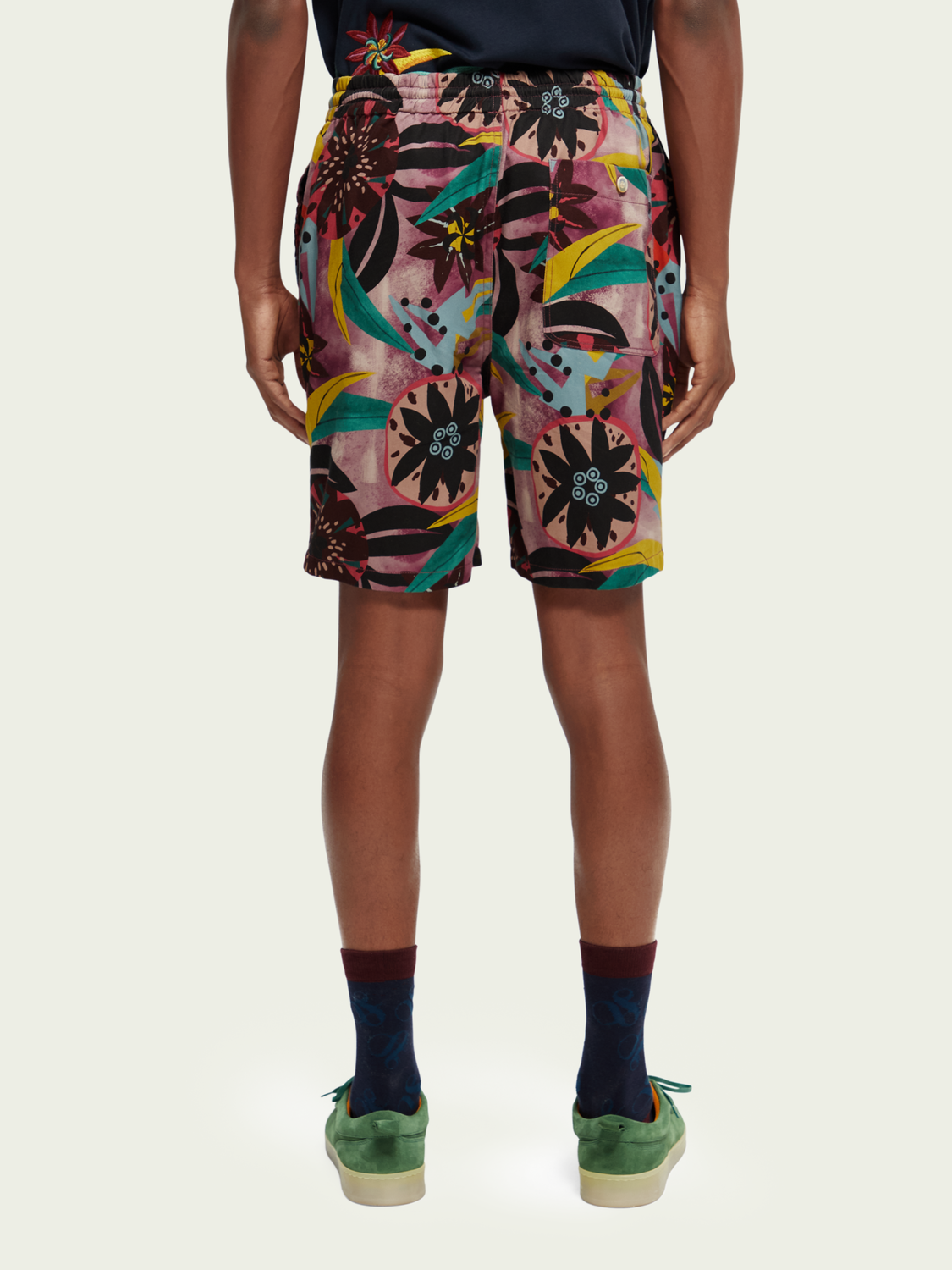 Relaxed Fit Printed Bermuda Shorts | Scotch And Soda Outlet
