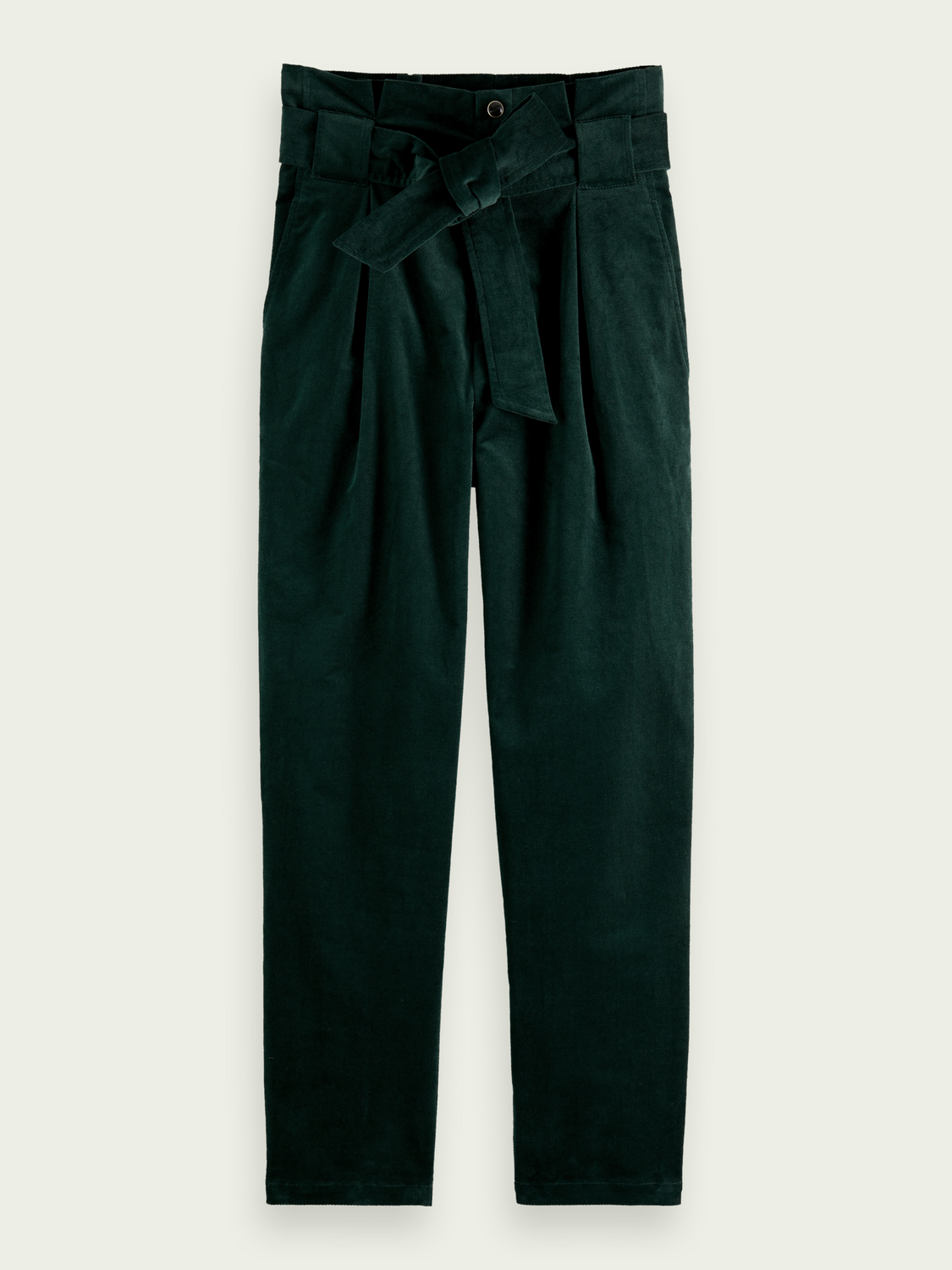 The Daisy - High-Rise Paper Bag Trousers | scotch & soda outlet